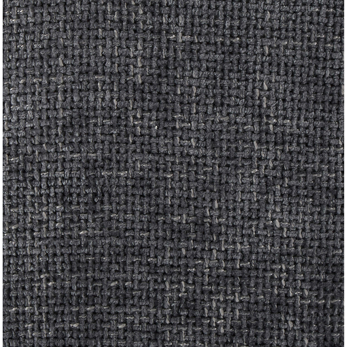Meridian Quinn Grey Chenille Fabric Corner Chair