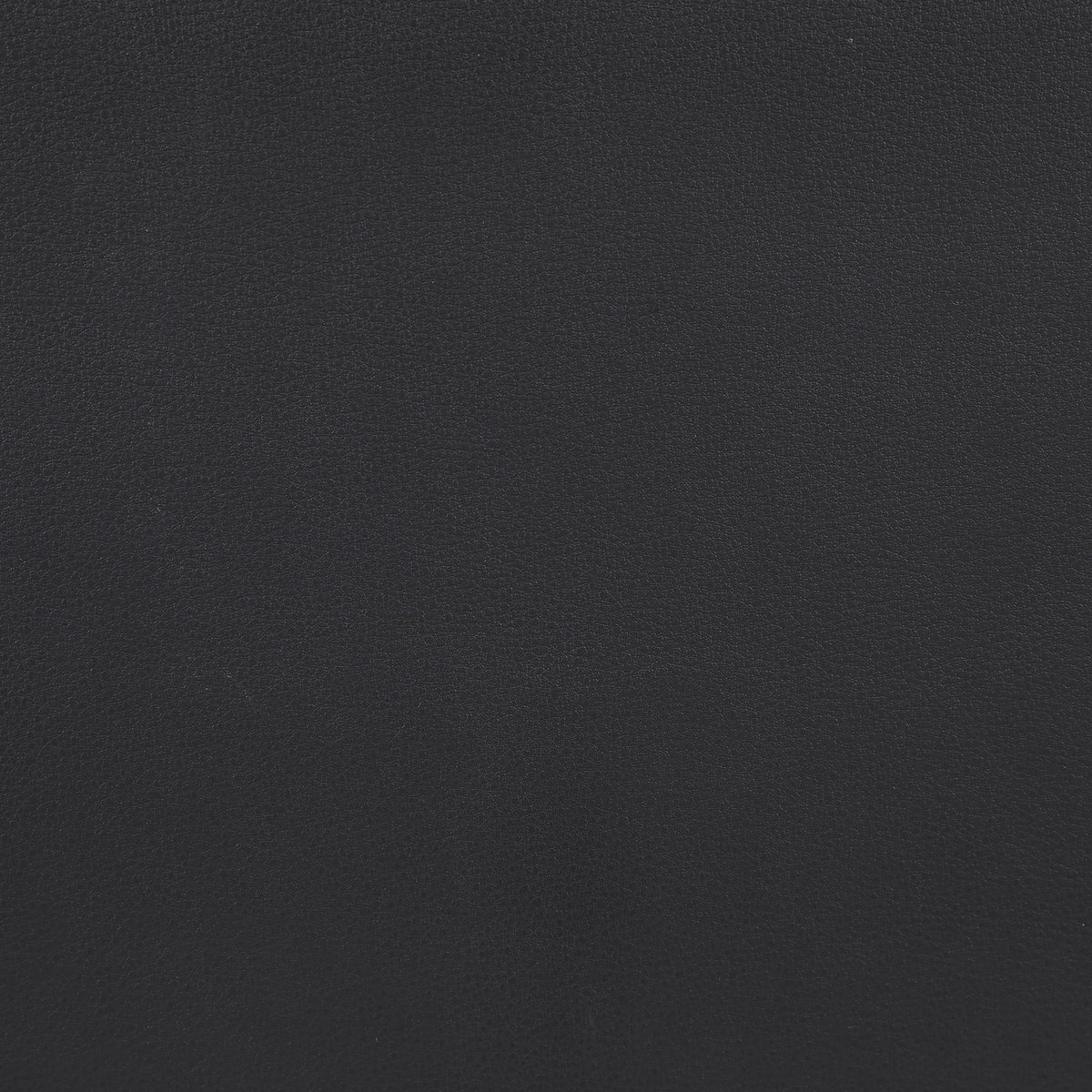 Meridian Comfy Black Vegan Leather Modular Ottoman