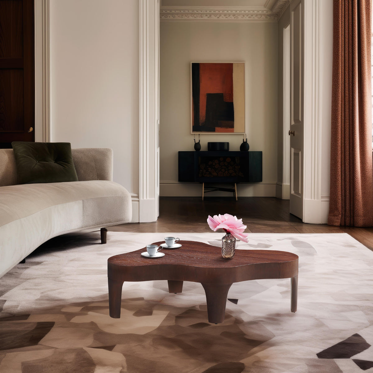 Meridian Oakley Brown Coffee Table