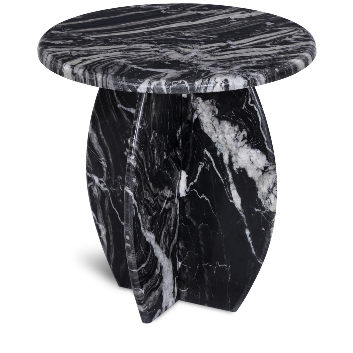 Meridian Formentera Black End Table