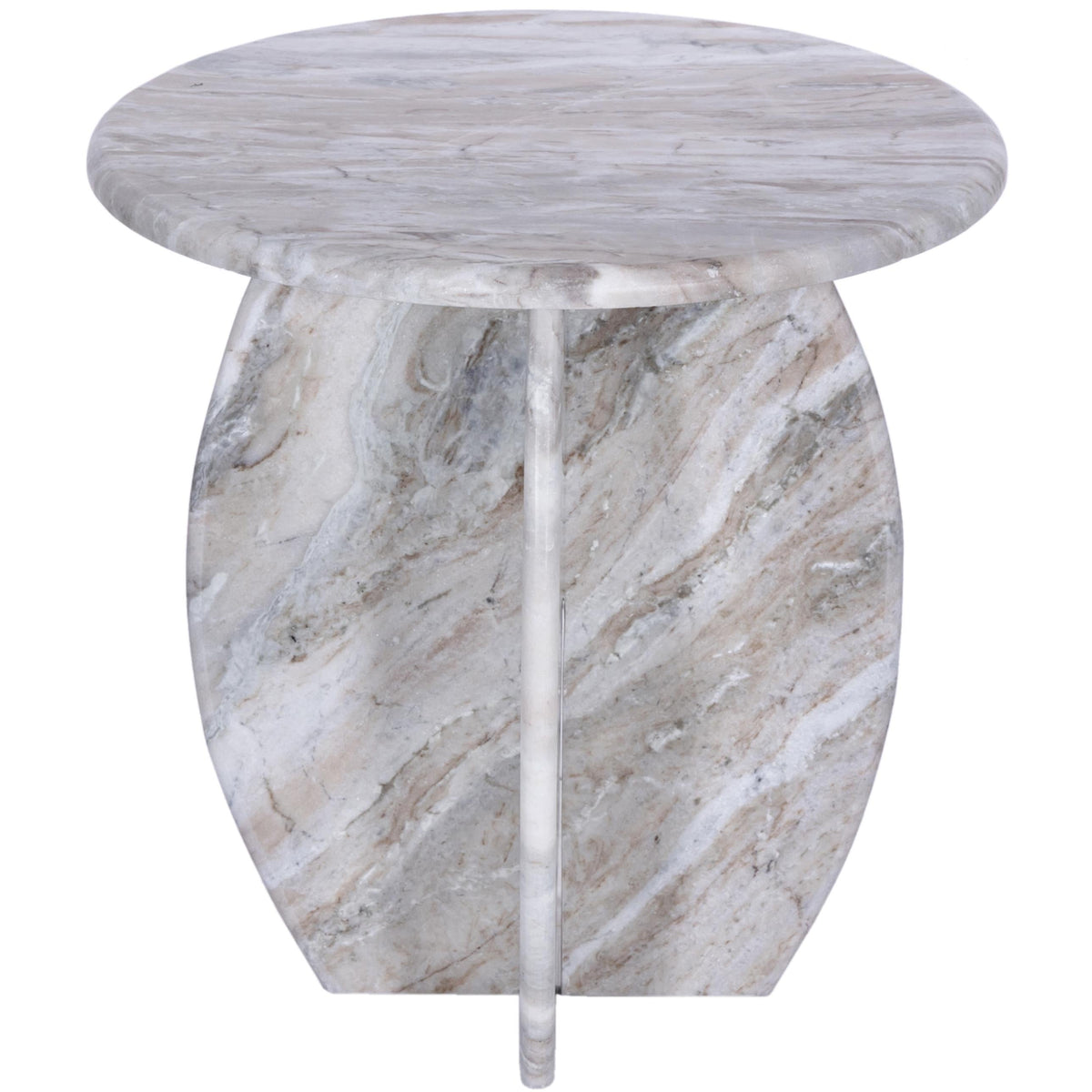 Meridian Formentera Brown End Table