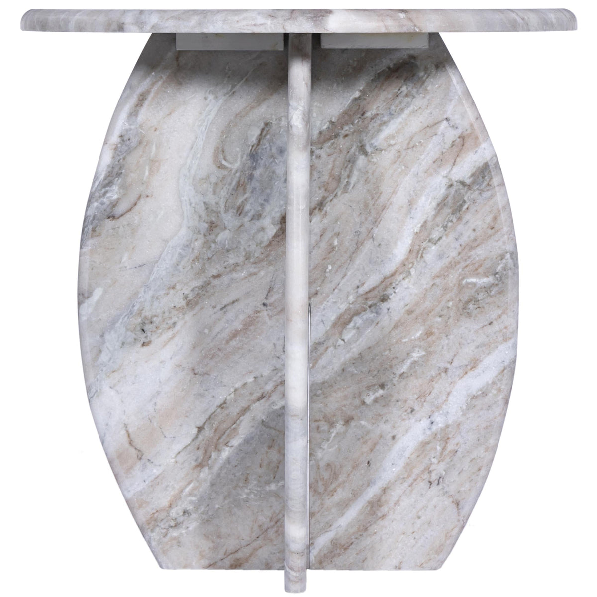 Meridian Formentera Brown End Table
