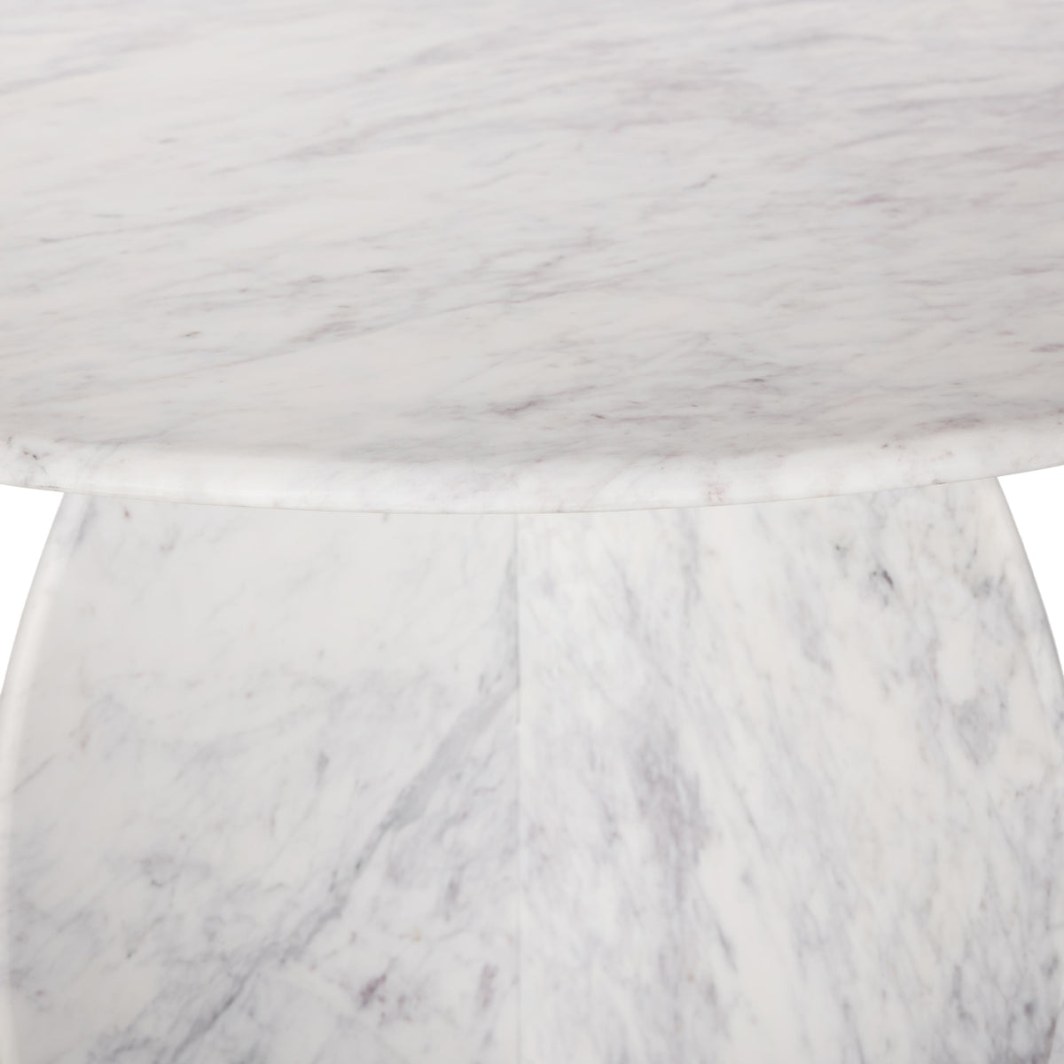 Meridian Formentera White Dining Table