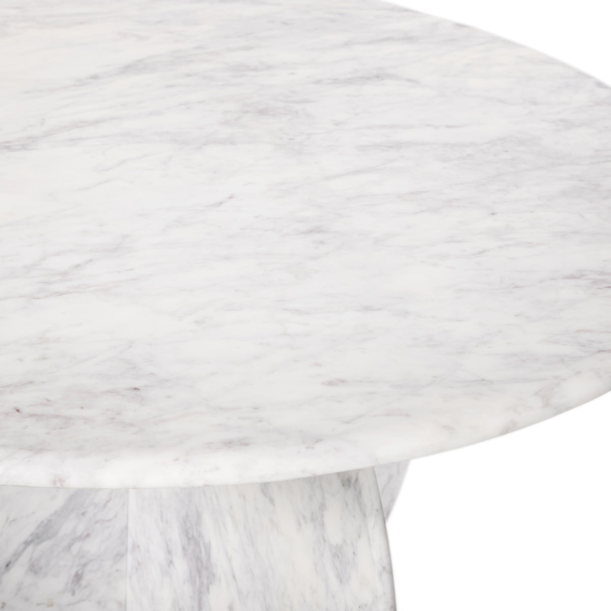 Meridian Formentera White Dining Table
