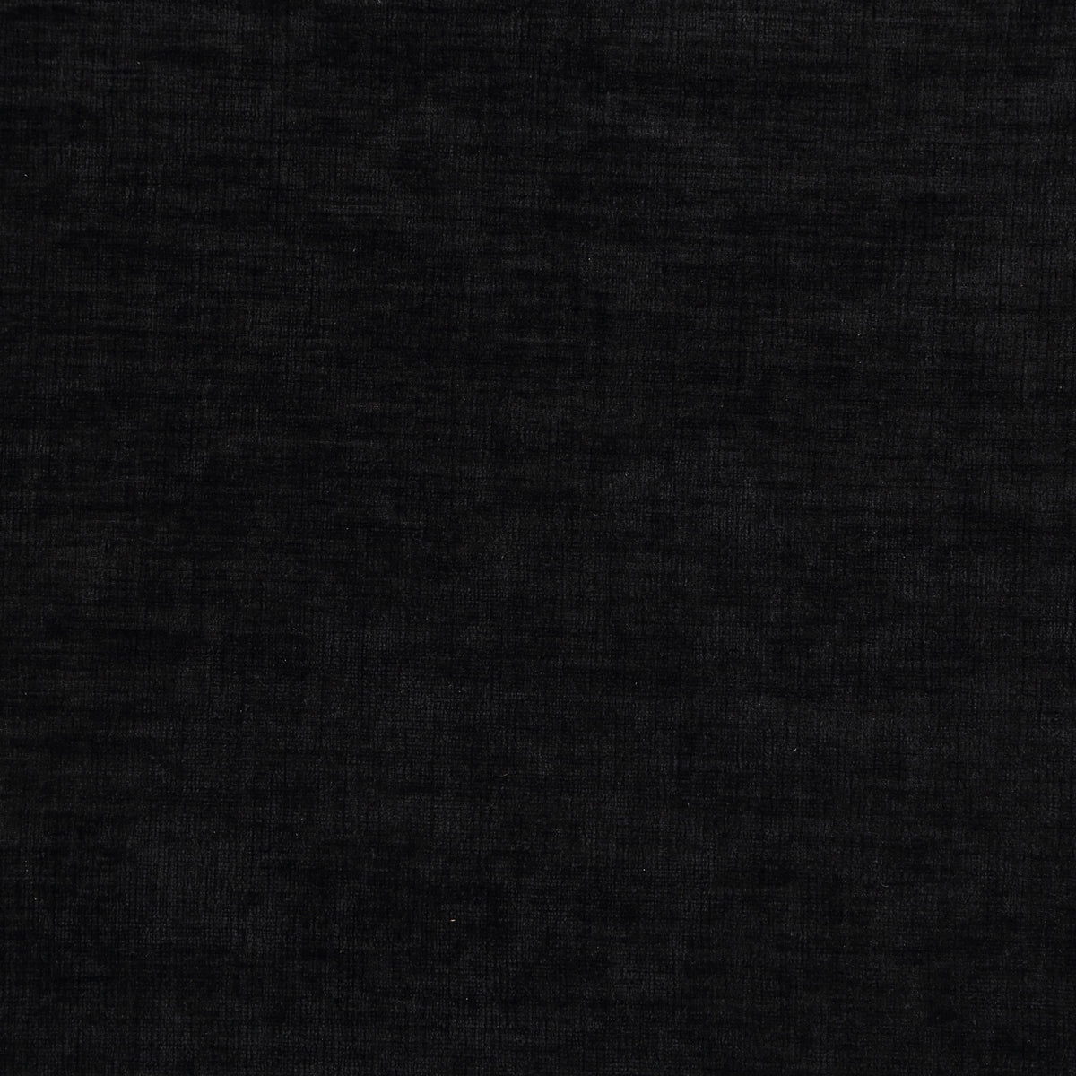 Meridian Edison Black Chenille Fabric Bench