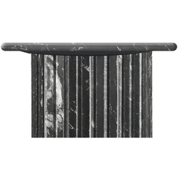 Meridian Genoa Black End Table
