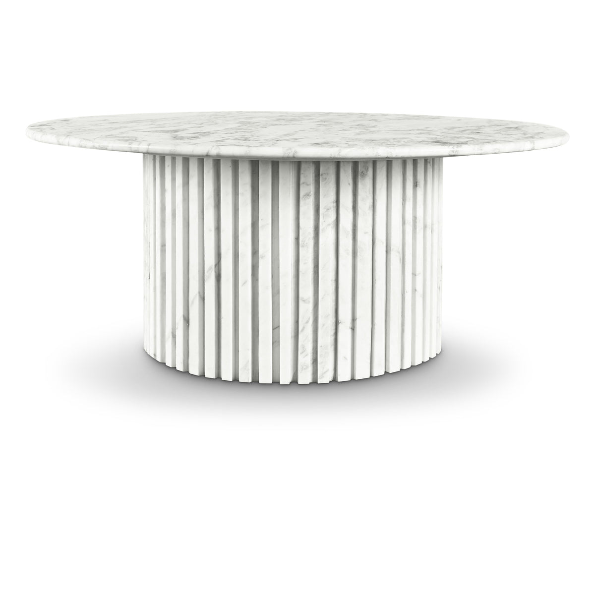 Meridian Genoa White Coffee Table