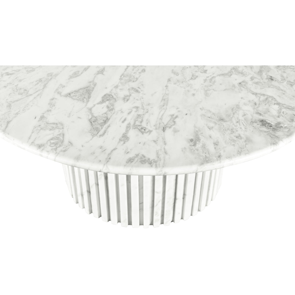 Meridian Genoa White Coffee Table