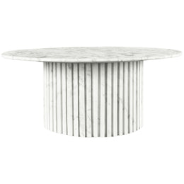 Meridian Genoa White Coffee Table