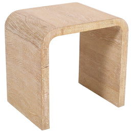 Meridian Cresthill White Oak End Table