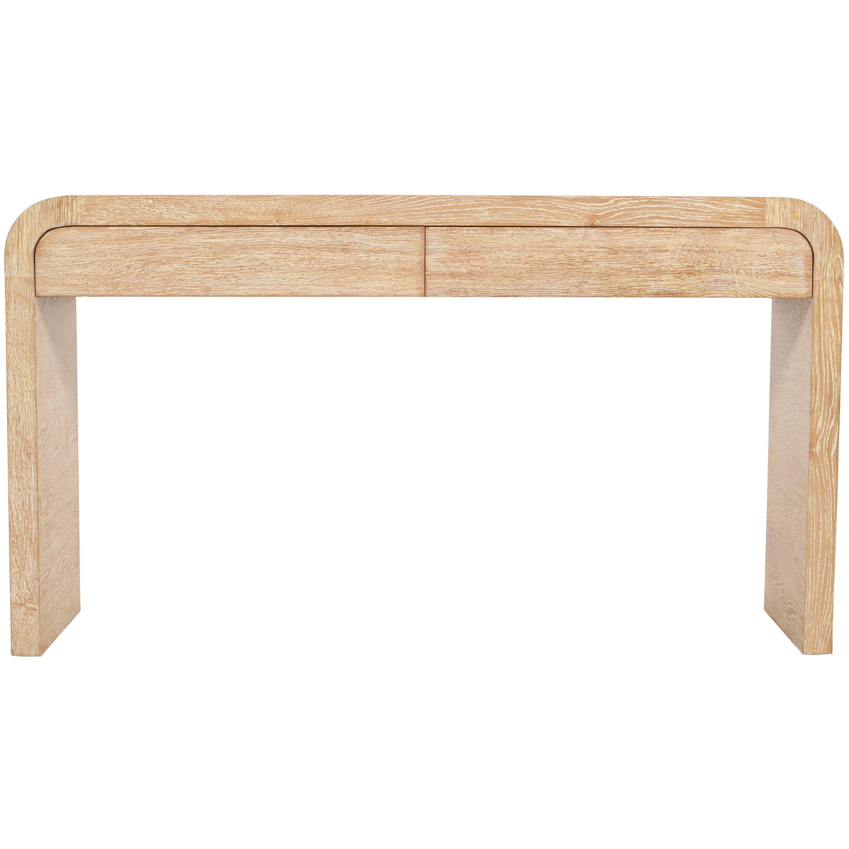 Meridian Cresthill White Oak Console Table