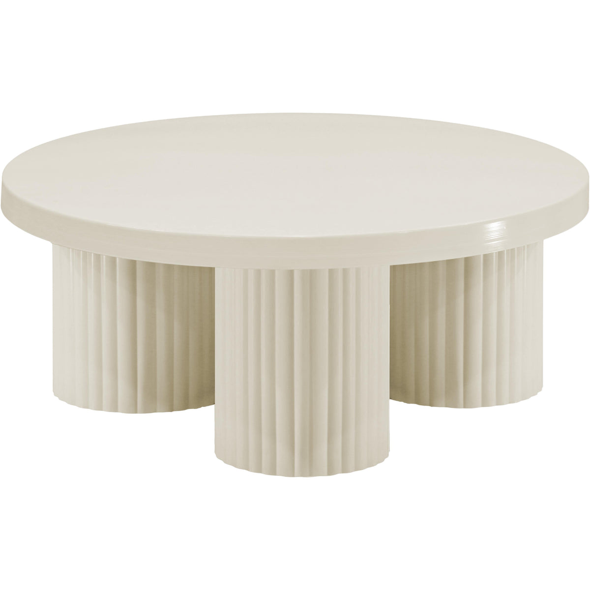 Meridian Rhodes Cream Coffee Table