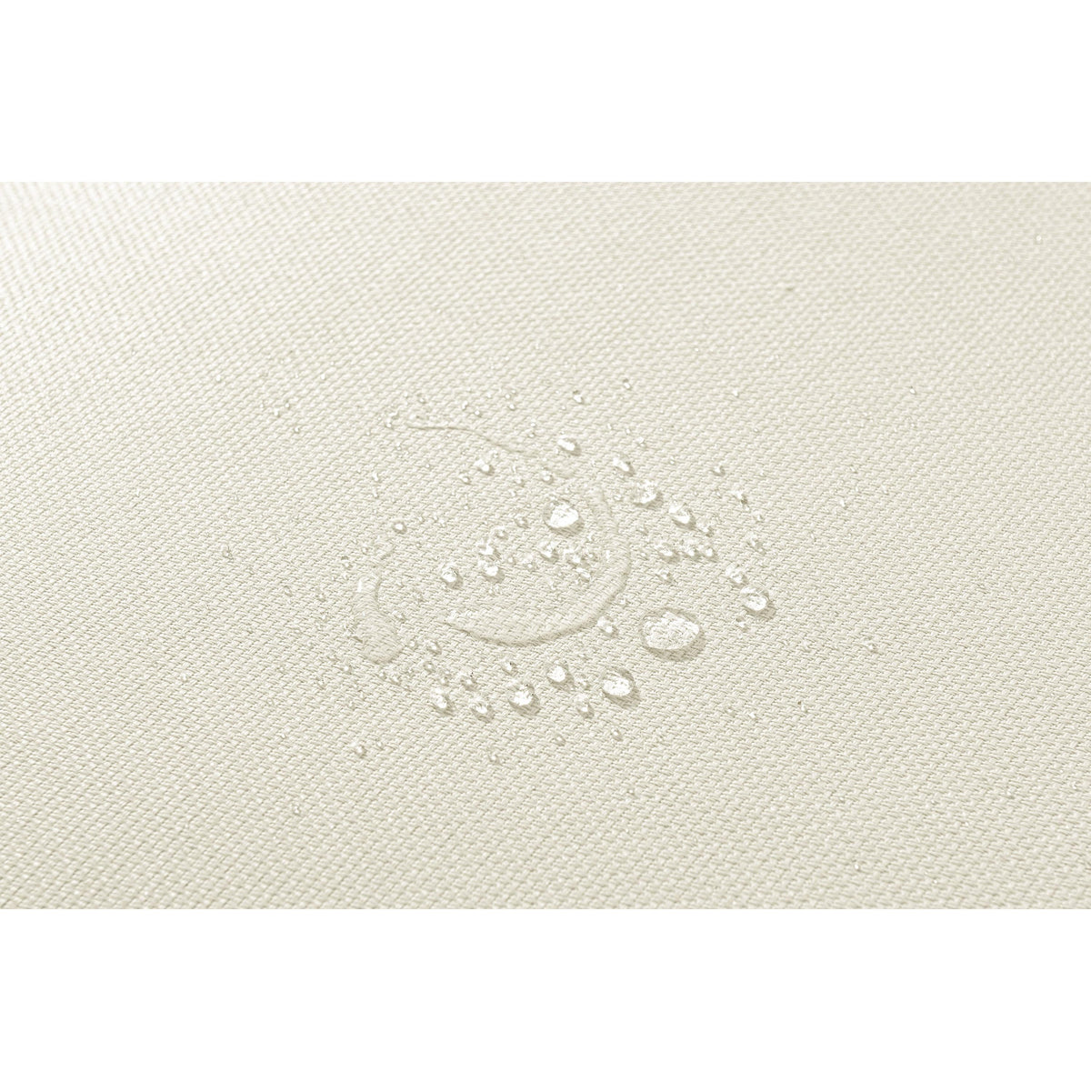 Meridian Maldives Cream Water Resistant Fabric Outdoor Patio Sectional (3 Boxes)