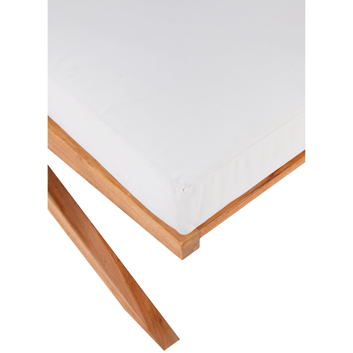 Meridian Tahiti Off White Water Resistant Fabric Outdoor Chair