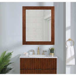Meridian Monad Walnut Mirror
