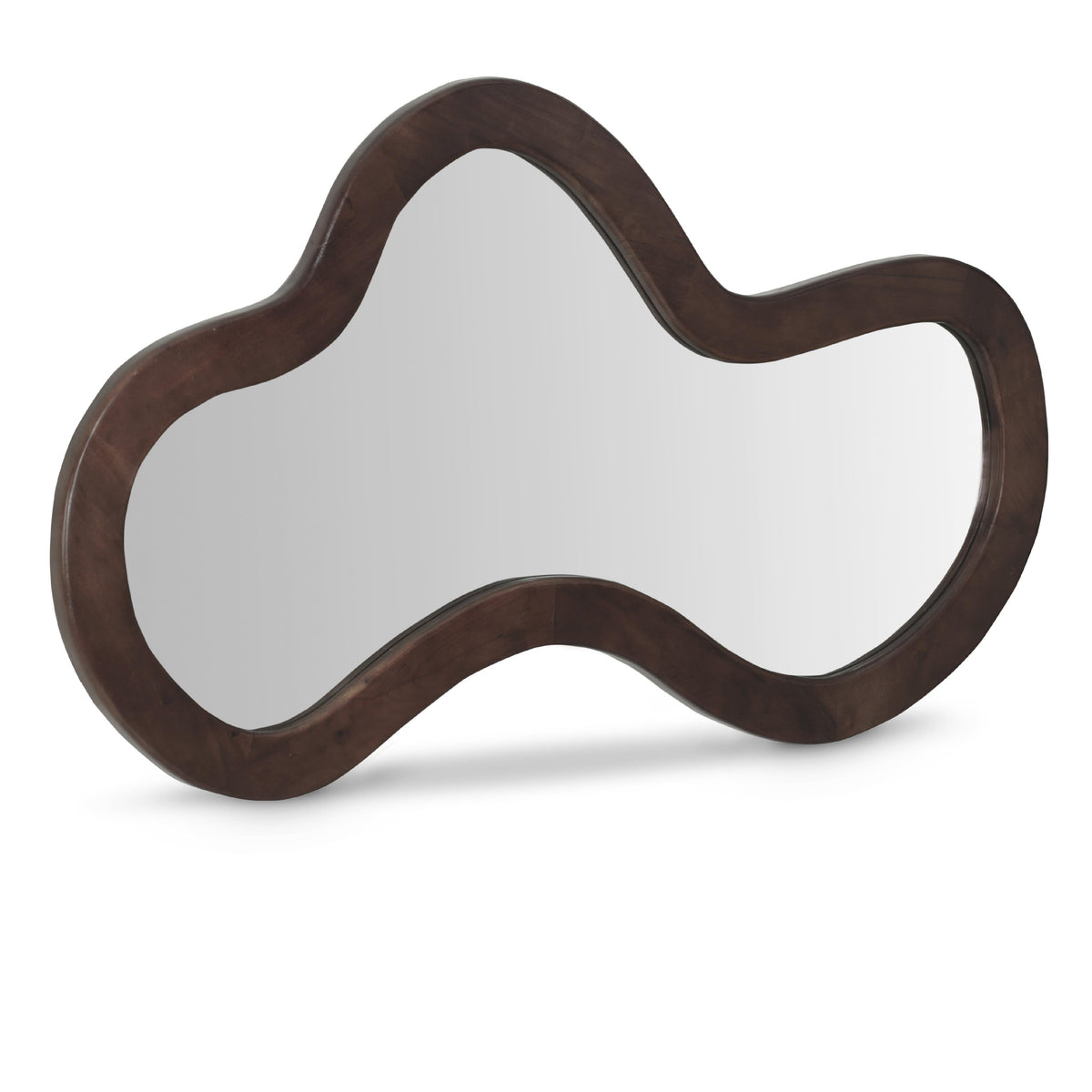 Meridian Oblique Brown Mirror