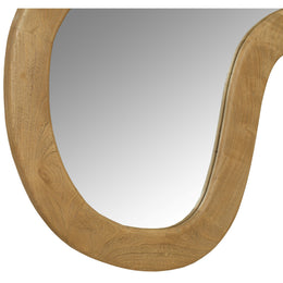 Meridian Oblique Oak Mirror