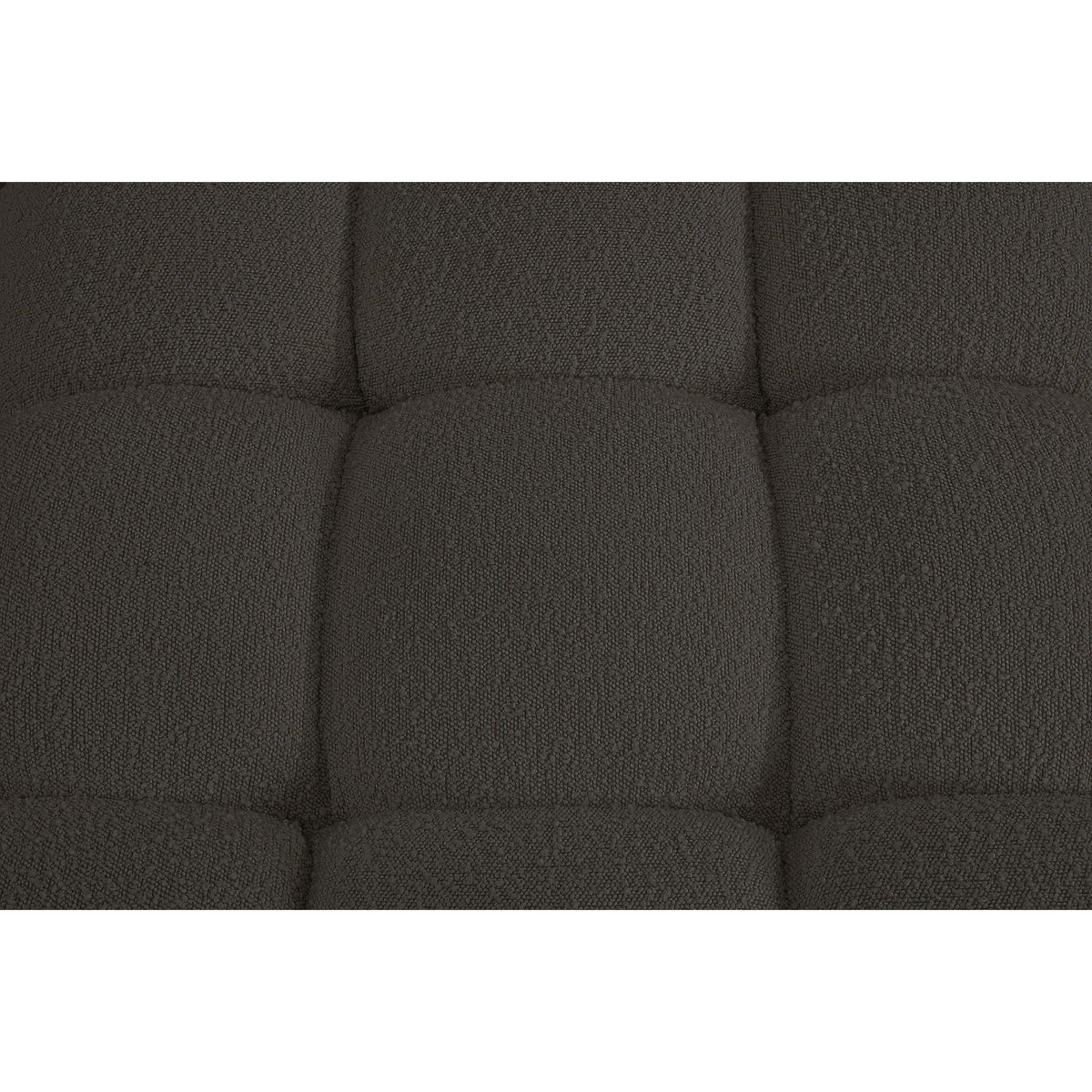 Meridian Ames Brown Boucle Fabric Armless