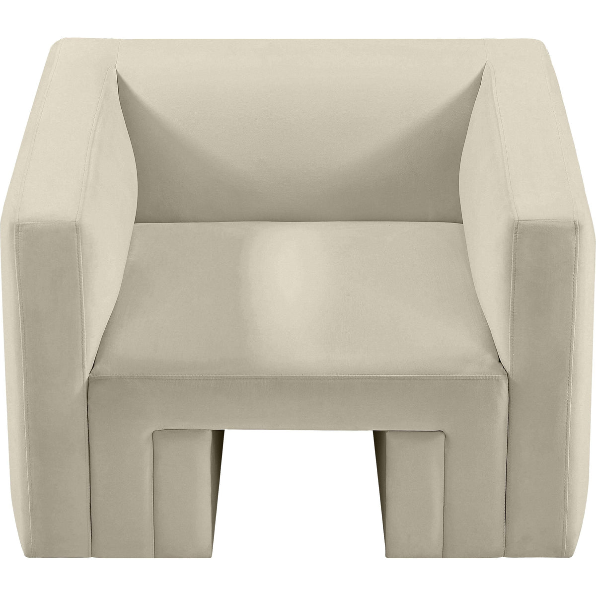 Meridian Henson Cream Velvet Chair
