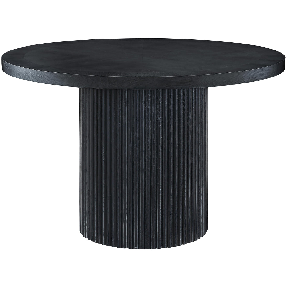 Meridian Belinda Black Oak Veneer Dining Table