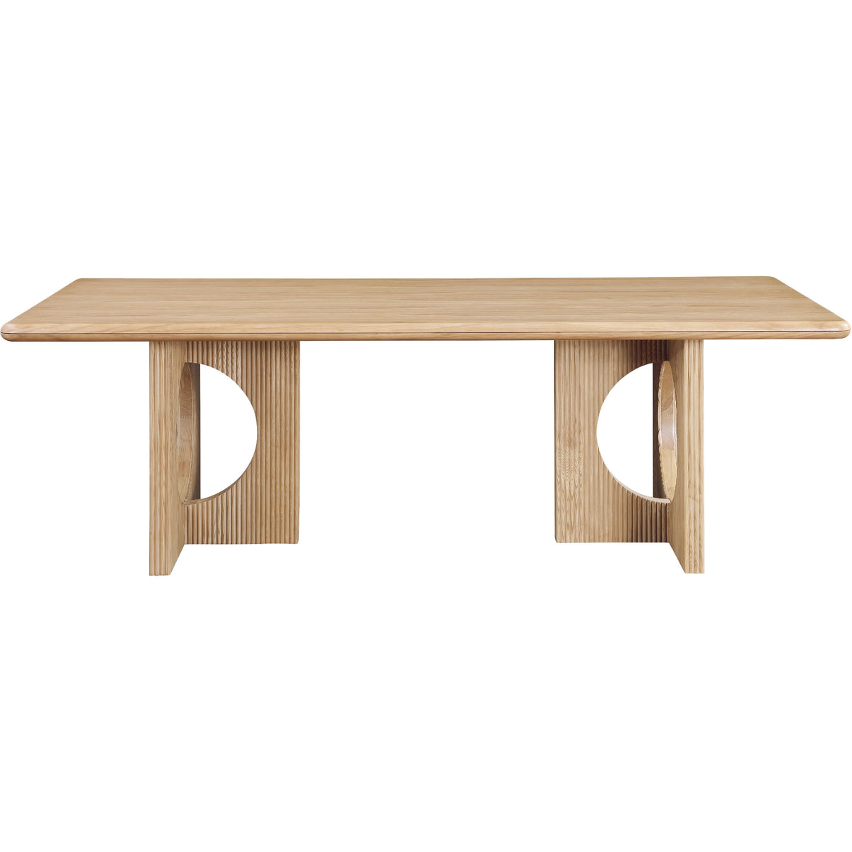 Meridian Rivas Natural Oak Dining Table