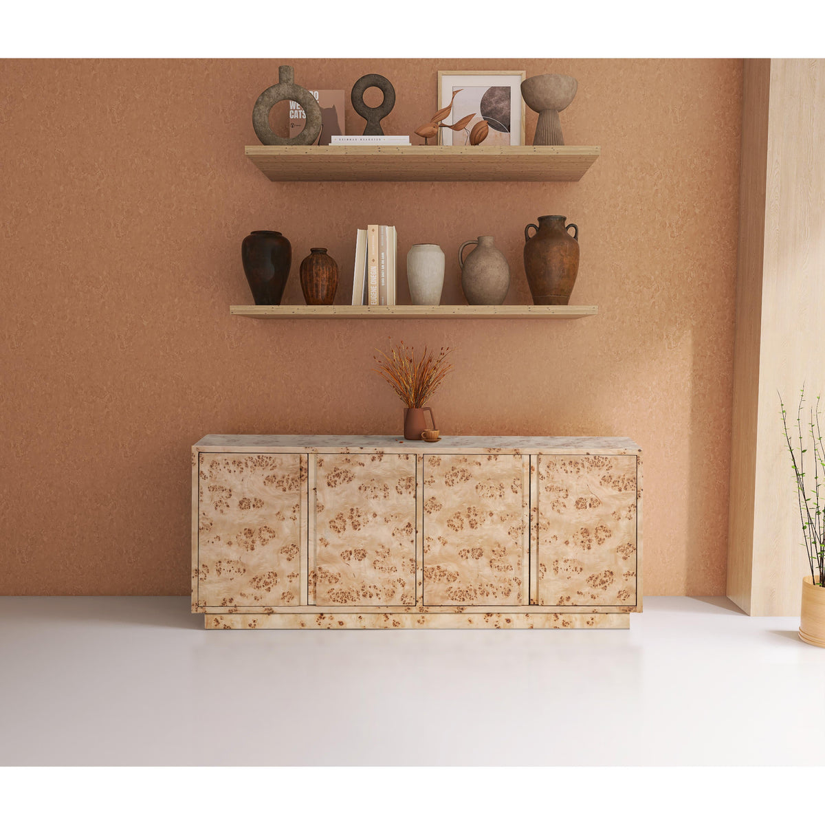 Meridian Cyrus Natural Sideboard/Buffet