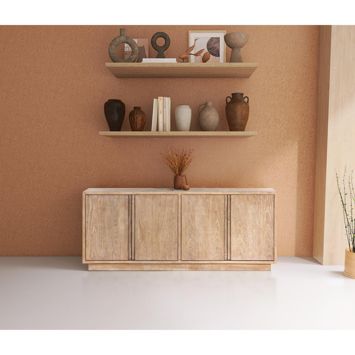 Meridian Cyrus Natural Sideboard/Buffet