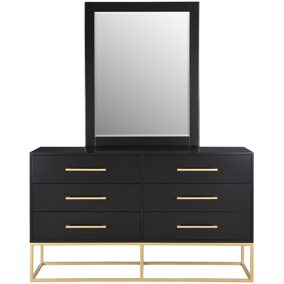 Meridian Maxine Black Dresser