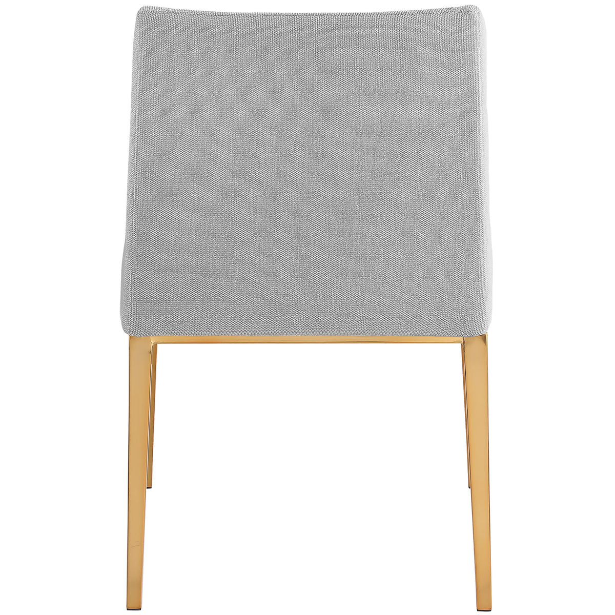 Meridian Haines Grey Polyester Fabric Dining Chair