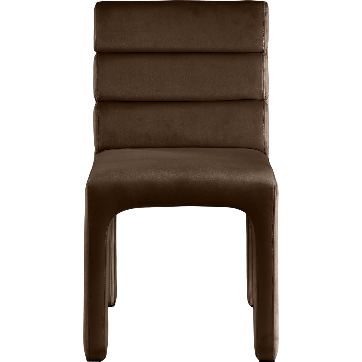 Meridian Kai Brown Velvet Dining Chair