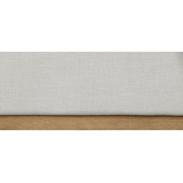 Meridian Alfie Cream Linen Textured Fabric King Bed