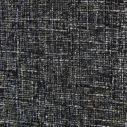 Meridian Penny Black Polyester Fabric Queen Bed