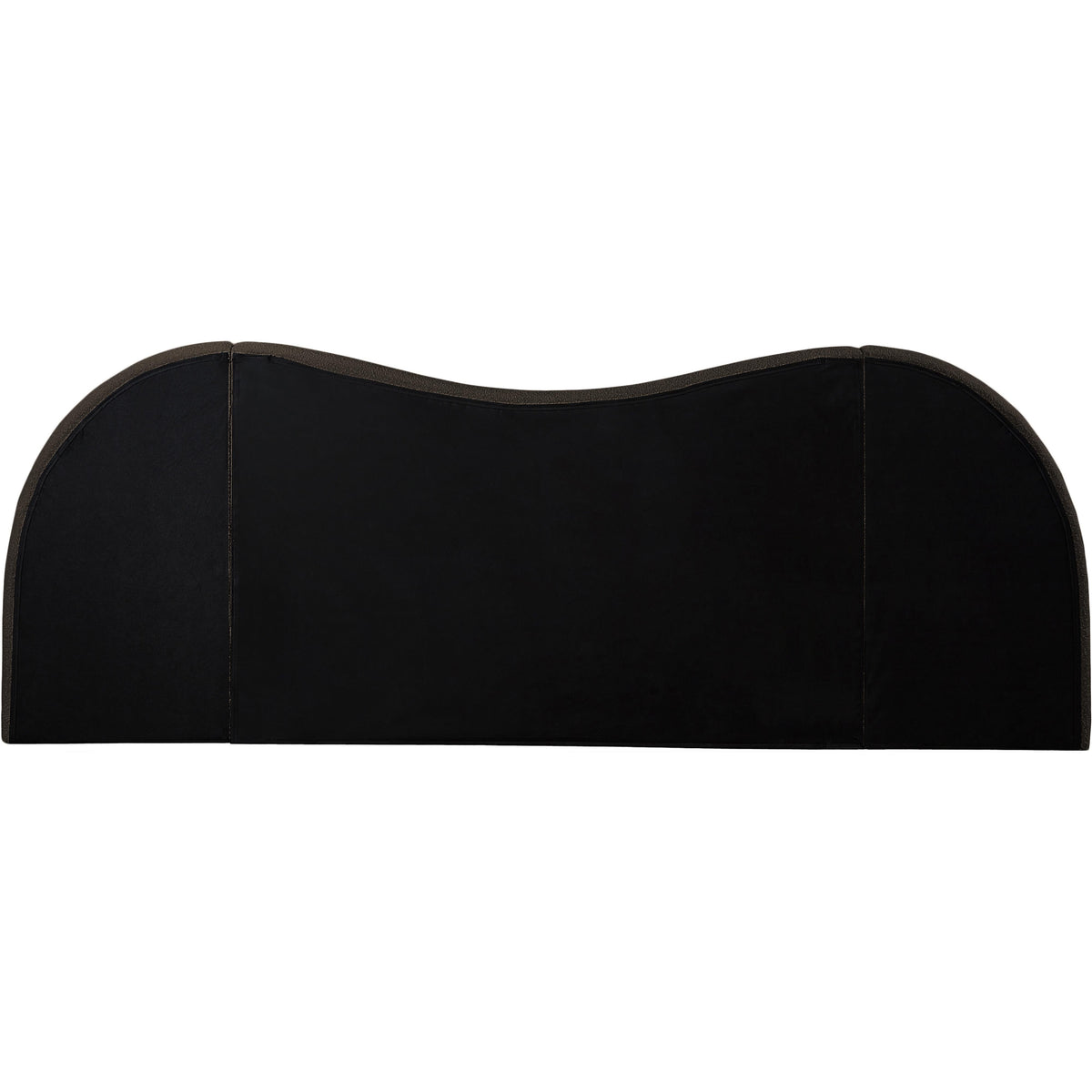 Meridian Everest Brown Boucle Fabric Queen Bed (3 Boxes)