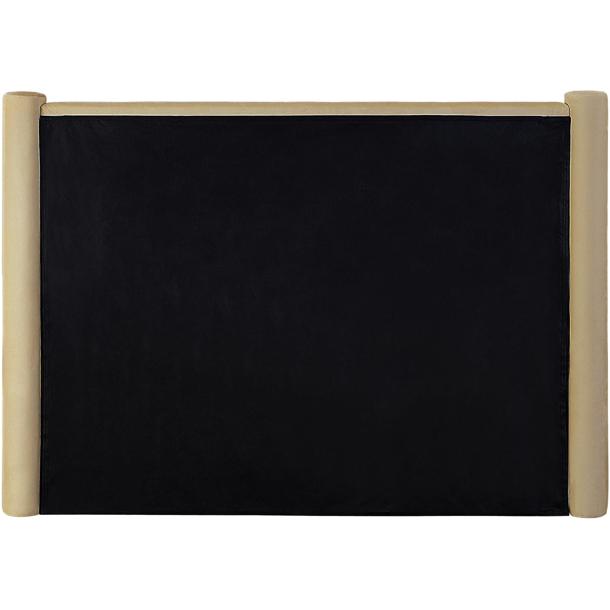 Meridian Elias Camel Velvet Full Bed