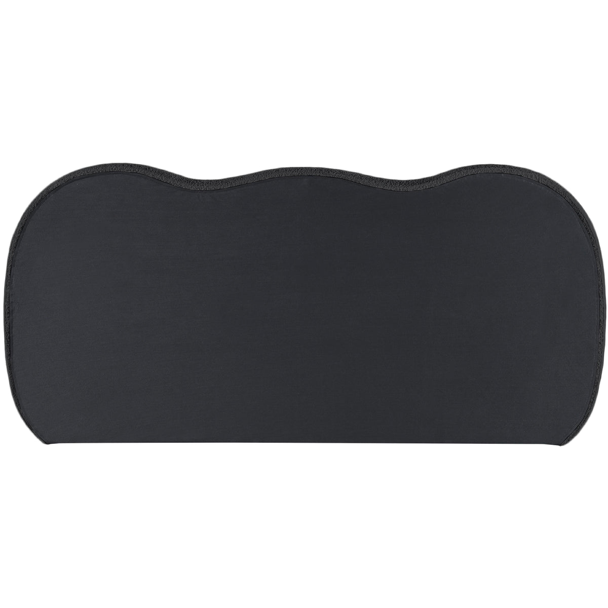 Meridian Hyde Black Boucle Fabric Queen Bed (3 Boxes)