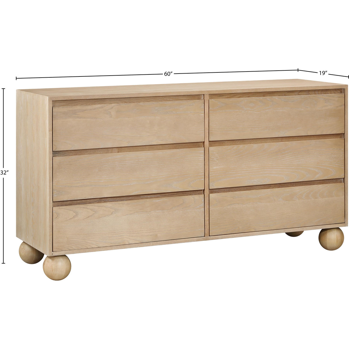Meridian Kent Natural Dresser