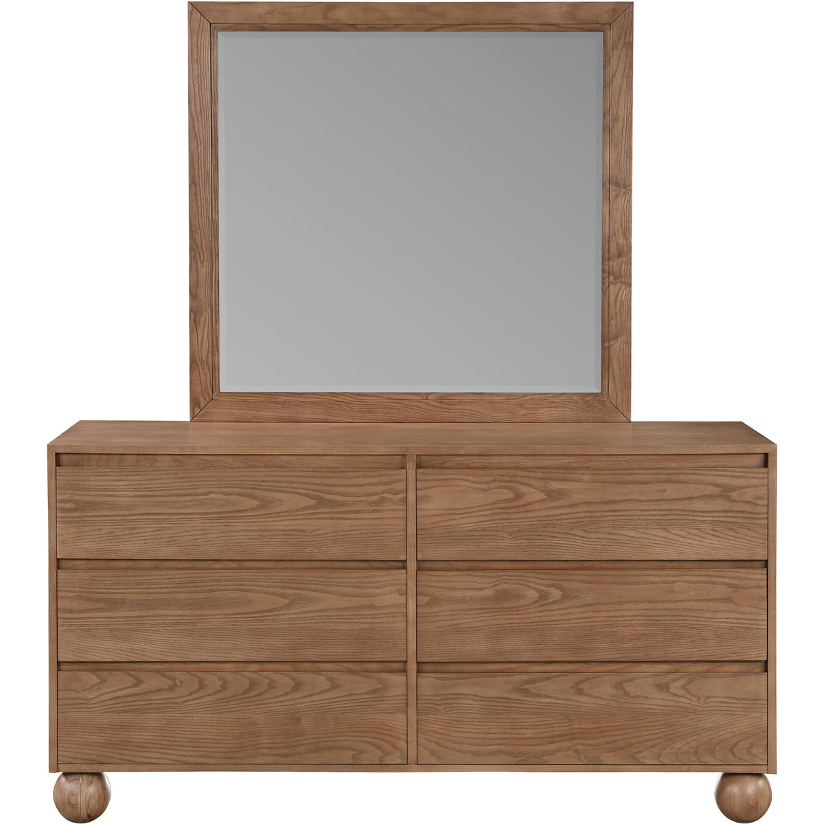 Meridian Kent Walnut Mirror