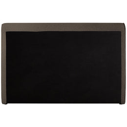 Meridian Stylus Brown Boucle Fabric King Bed (3 Boxes)