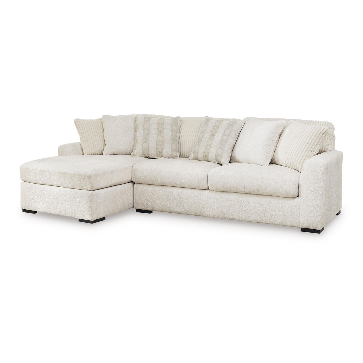 Swipe Furniture Exclusive Design Chessington Fabric 2 pc Sectional 6190416/6190467