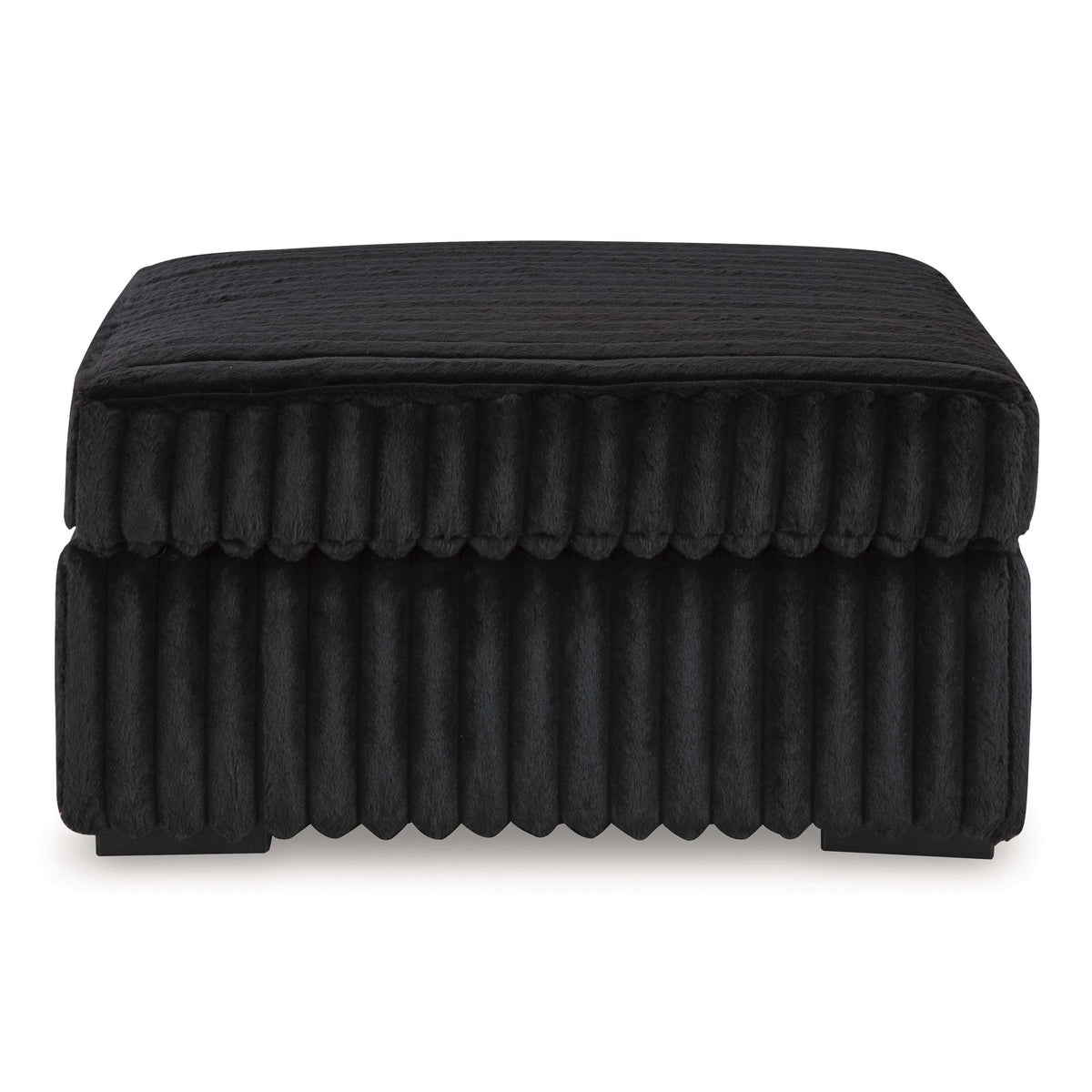 Swipe Furniture Exclusive Design Midnight-Madness Fabric Ottoman 9810308