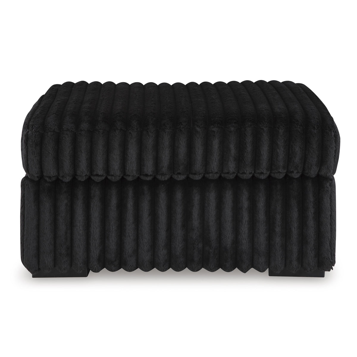 Swipe Furniture Exclusive Design Midnight-Madness Fabric Ottoman 9810308