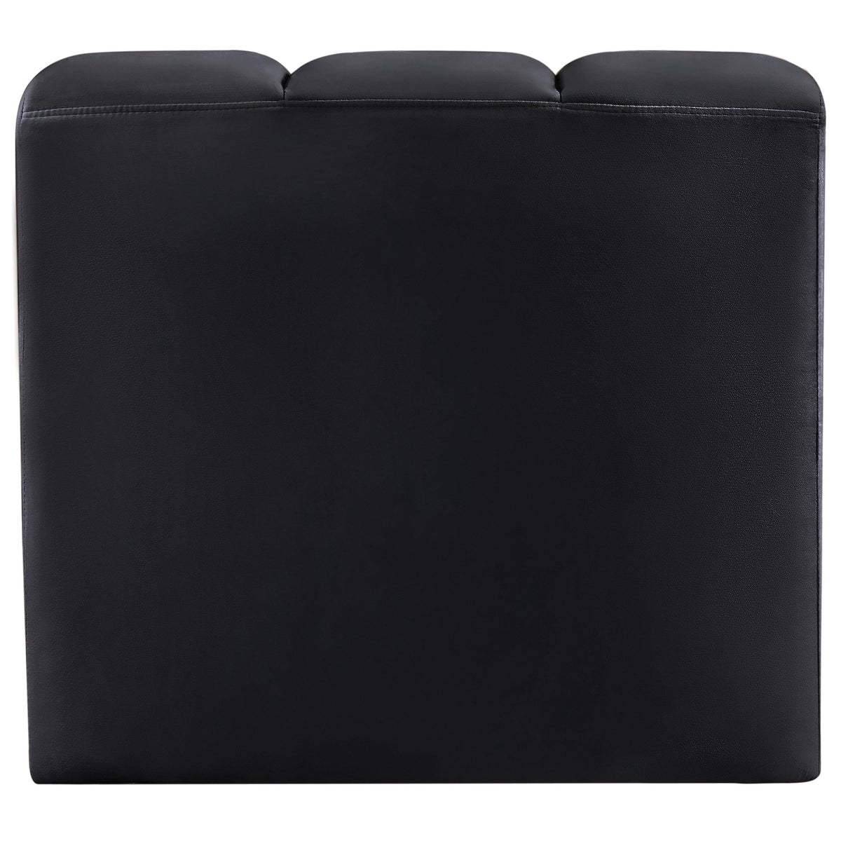 Meridian Arc Black Velvet Curved Corner
