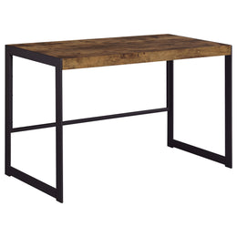 Estrella Office Desk File Cabinet Set Rustic Nutmeg
