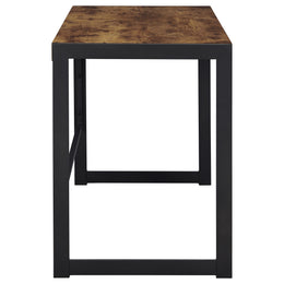 Estrella Office Desk File Cabinet Set Rustic Nutmeg