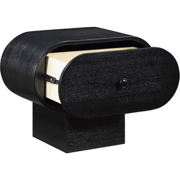 Meridian Harlow Black Night Stand