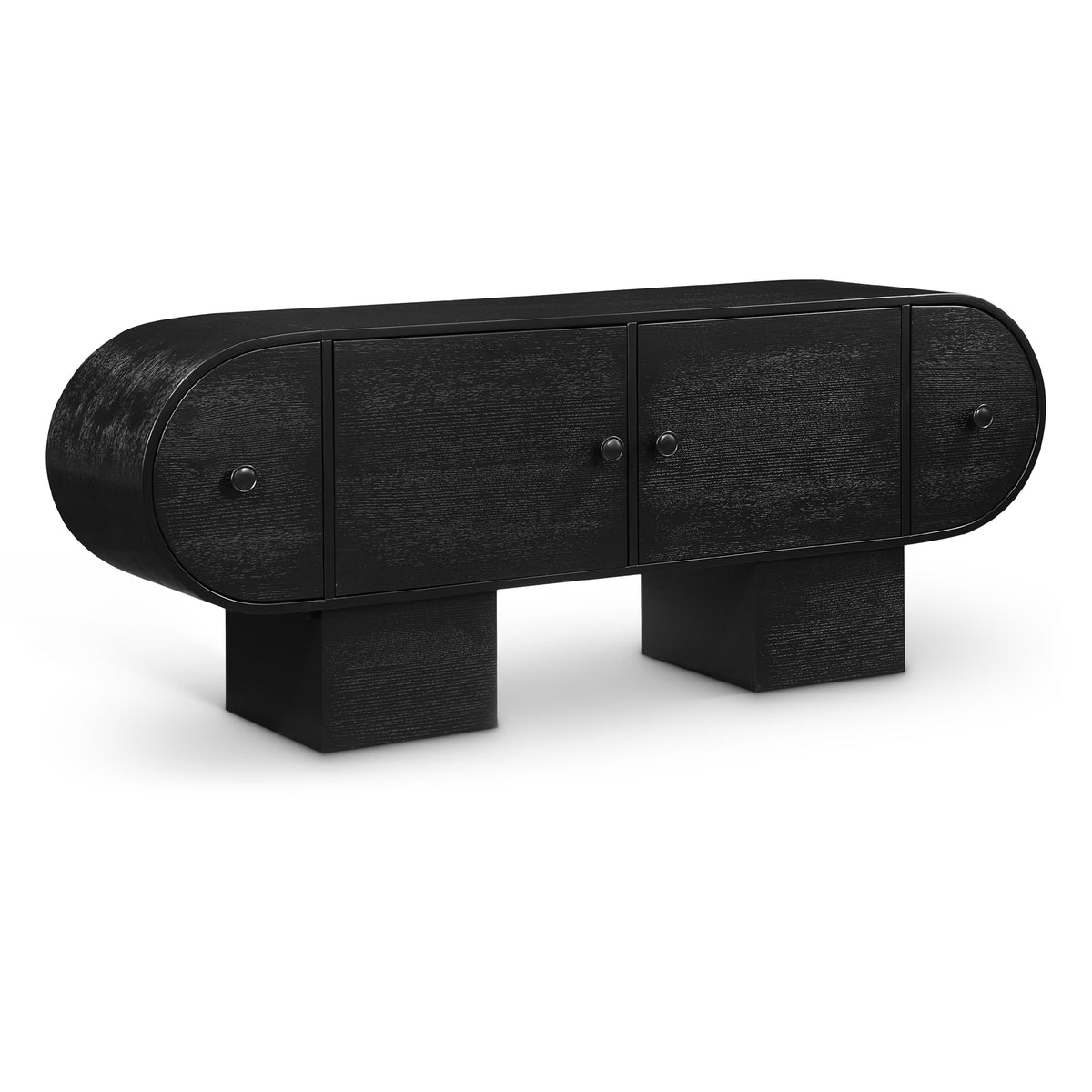 Meridian Harlow Black Sideboard/Buffet
