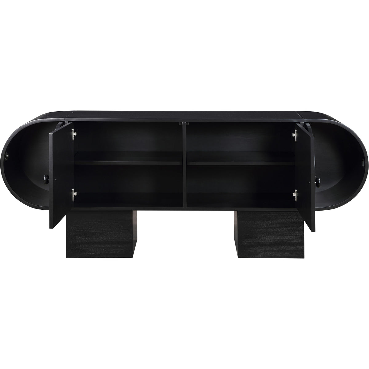 Meridian Harlow Black Sideboard/Buffet