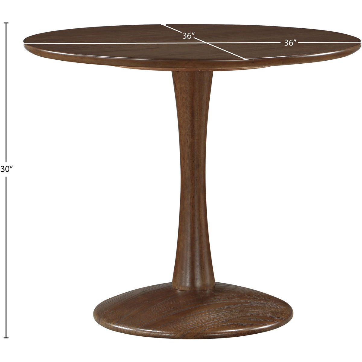 Meridian Holly Brown Dining Table