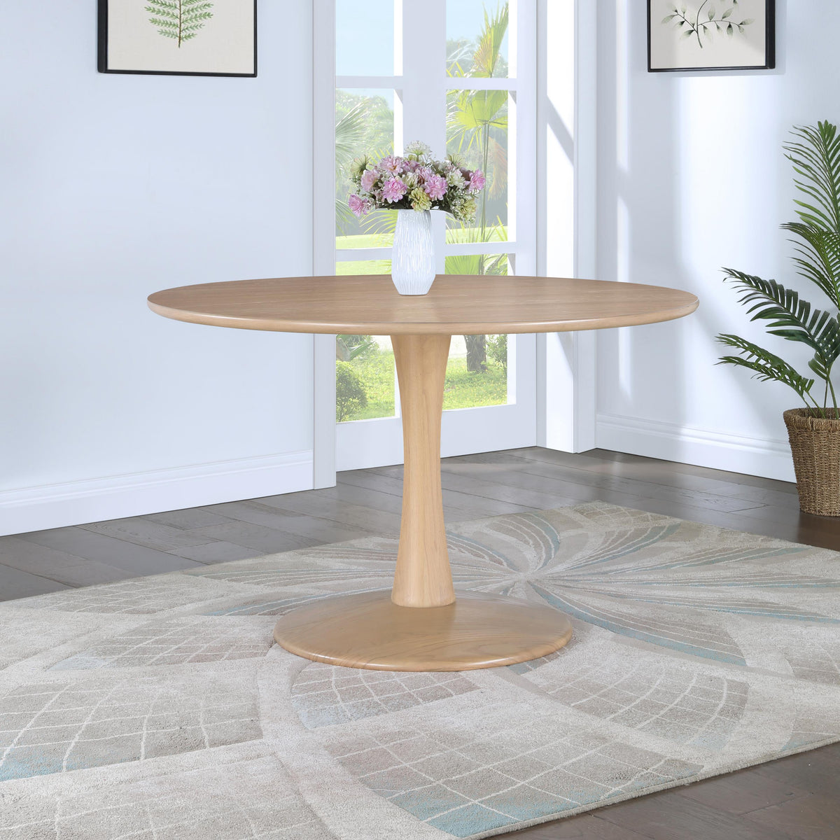 Meridian Holly Natural Oak Dining Table