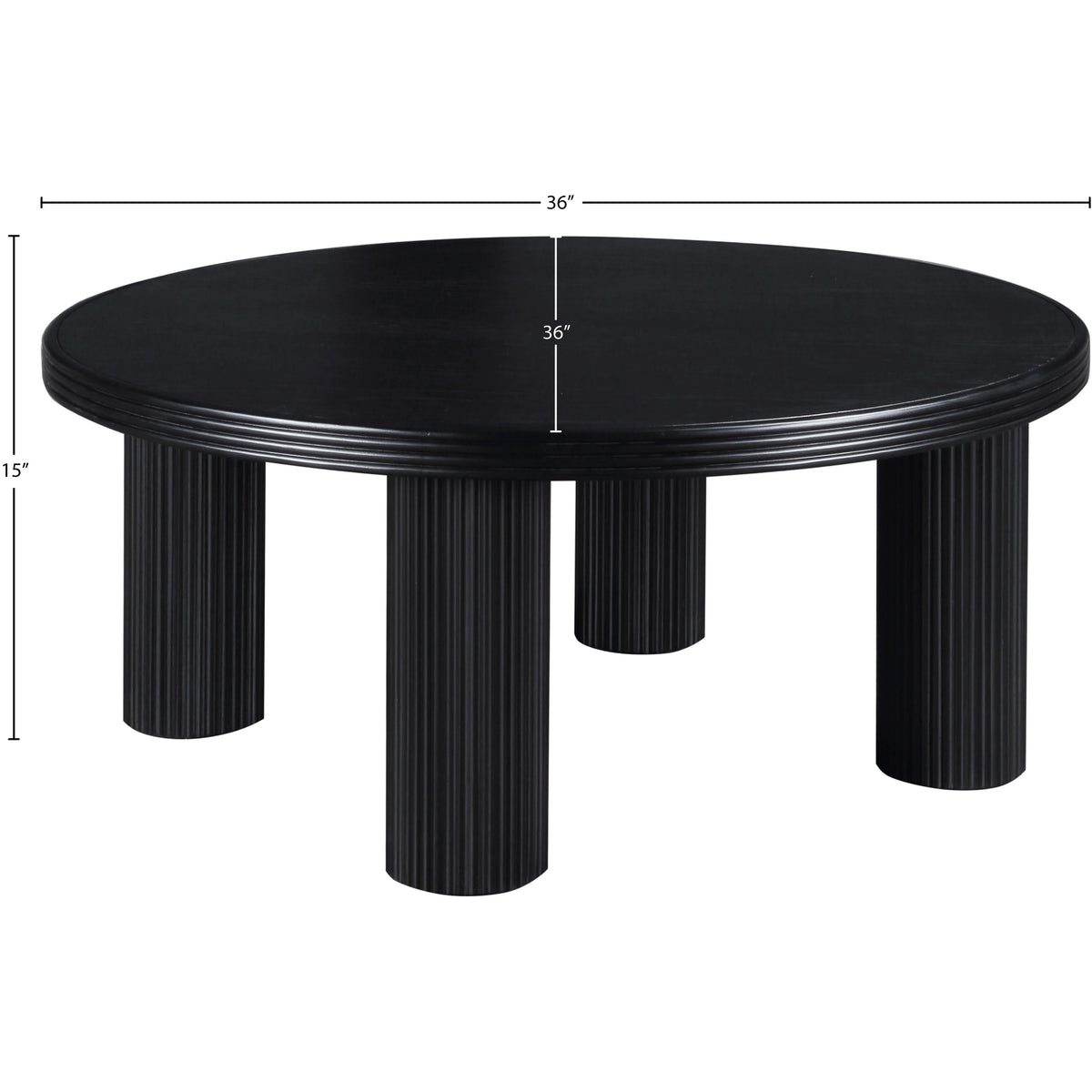 Meridian Hayden Black Coffee Table